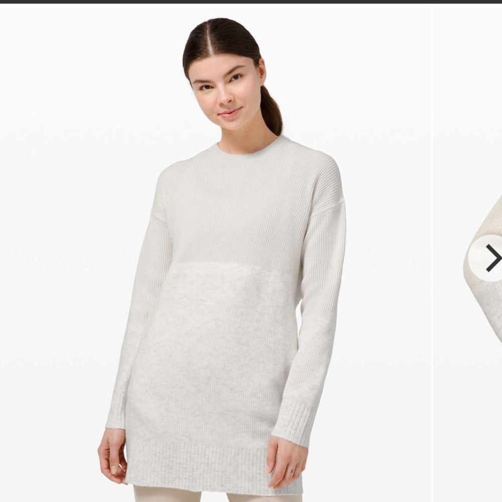 Lululemon Restful Intention Sweater
Light Ivory / Heathered Light Ivory